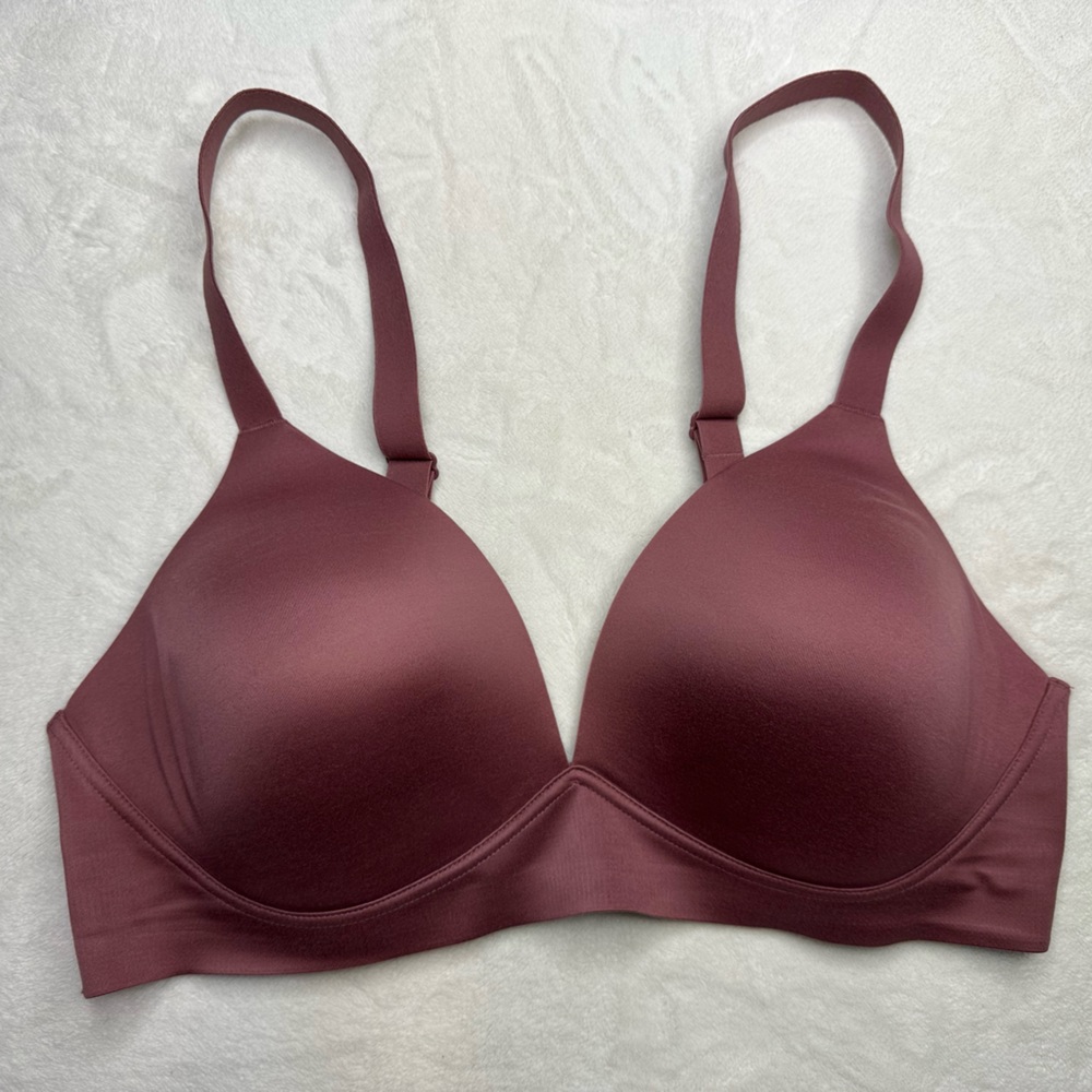 Bali wireless mauve bra size large